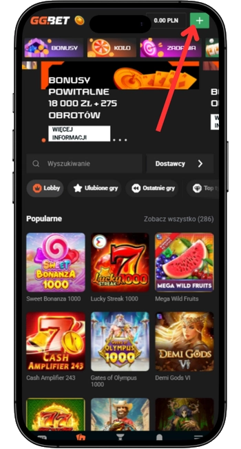 dostępem do Wpłata GGbet