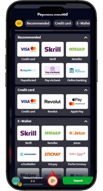 HellSpin Casino Deposit Method PaySafeCard