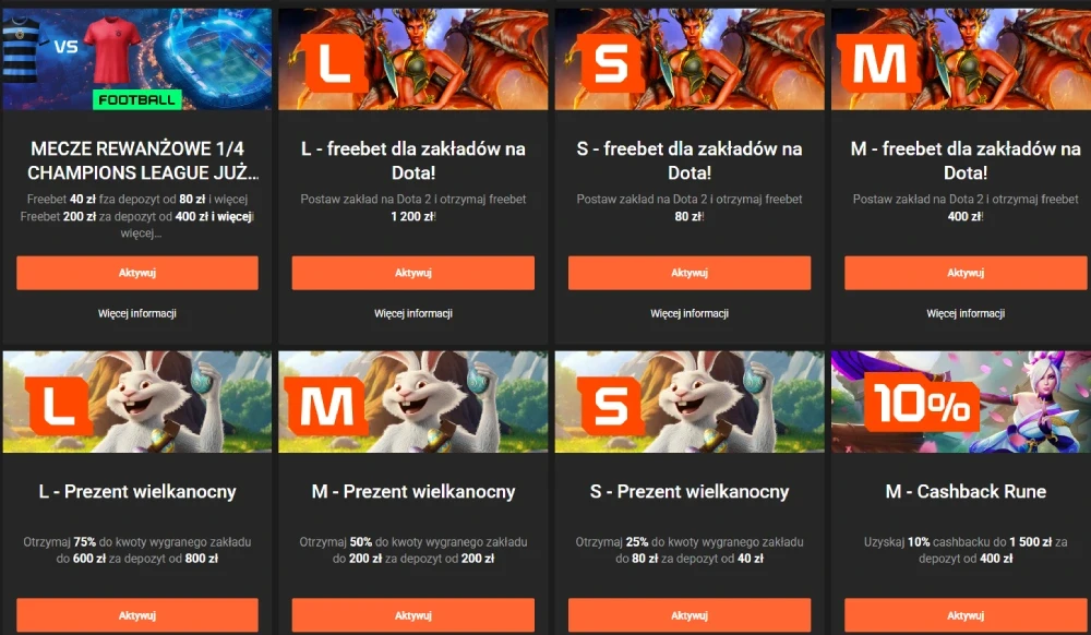 Inne promocje GGBet