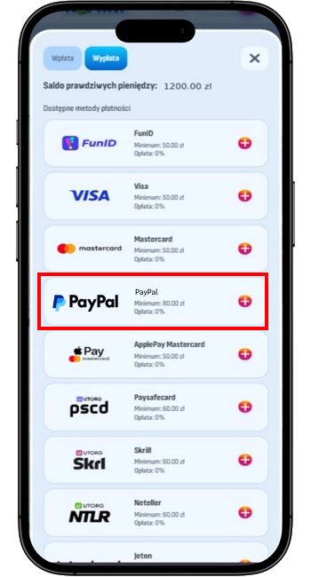 Nomini Deposit PayPal