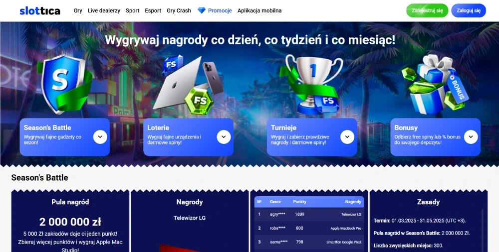 Slottica bonus