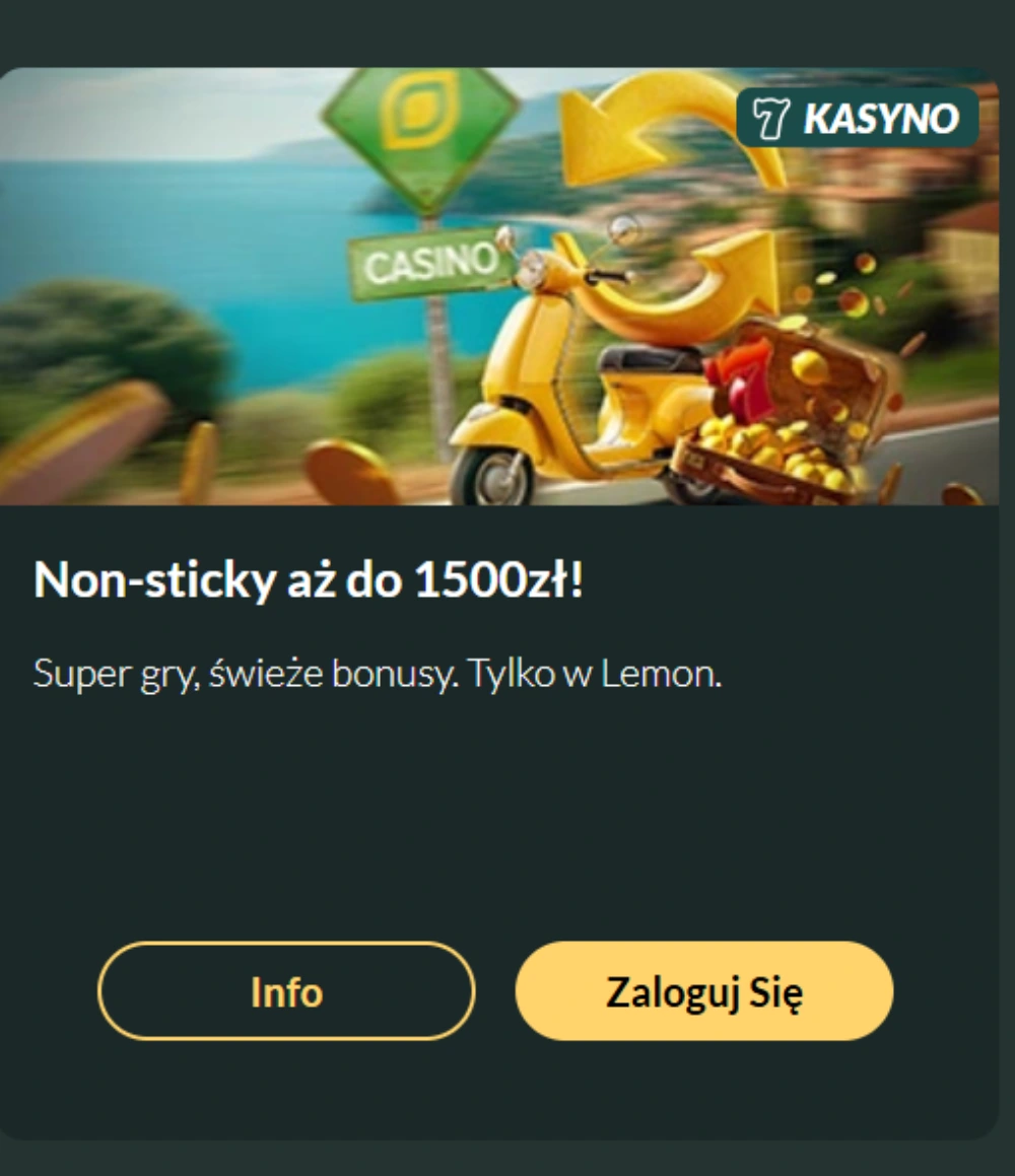 Ekskluzywne promo kody na darmową kasę Lemon Casino
