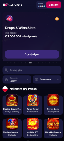 Kliknij różowy przycisk Wpłata