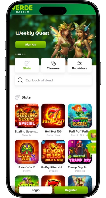 Sloty Verde Casino