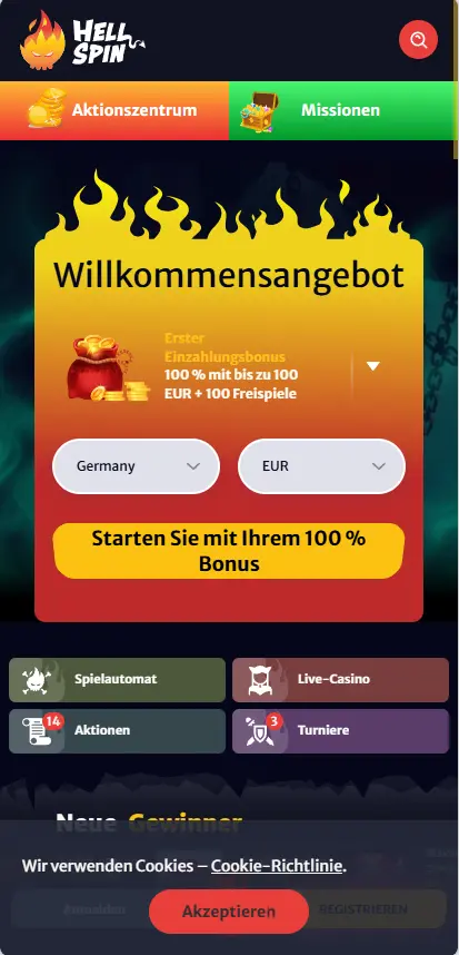 Hellspin kasyno online